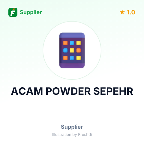 ACAM POWDER SEPEHR – summary card, no photo uploaded yet