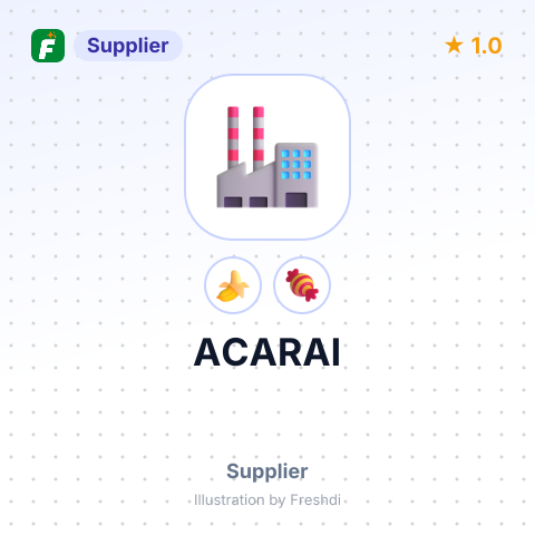 ACARAI – summary card, no photo uploaded yet