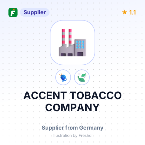 ACCENT TOBACCO COMPANY – summary card, no photo uploaded yet