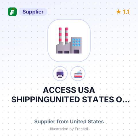 ACCESS USA SHIPPINGUNITED STATES OF AMERICA – summary card, no photo uploaded yet