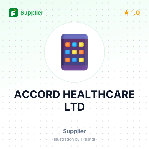 ACCORD HEALTHCARE LTD – summary card, no photo uploaded yet