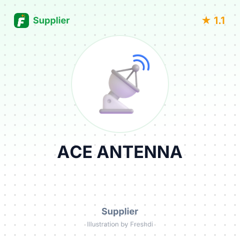 ACE ANTENNA – summary card, no photo uploaded yet