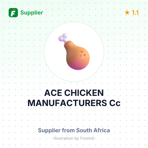 ACE CHICKEN MANUFACTURERS Cc – summary card, no photo uploaded yet