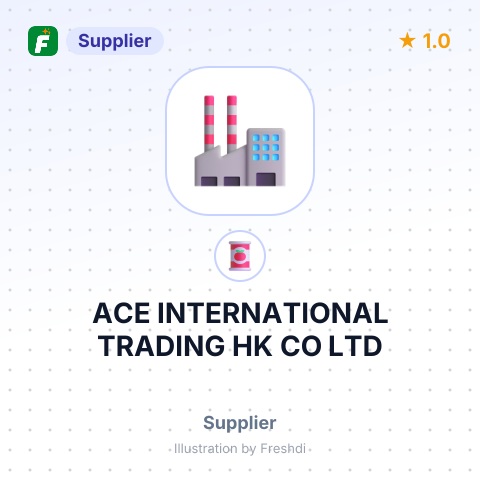 ACE INTERNATIONAL TRADING HK CO LTD – summary card, no photo uploaded yet