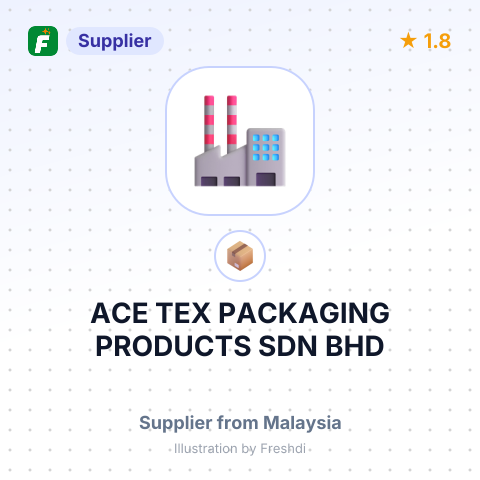 ACE TEX PACKAGING PRODUCTS SDN BHD – summary card, no photo uploaded yet