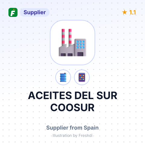 ACEITES DEL SUR COOSUR – summary card, no photo uploaded yet