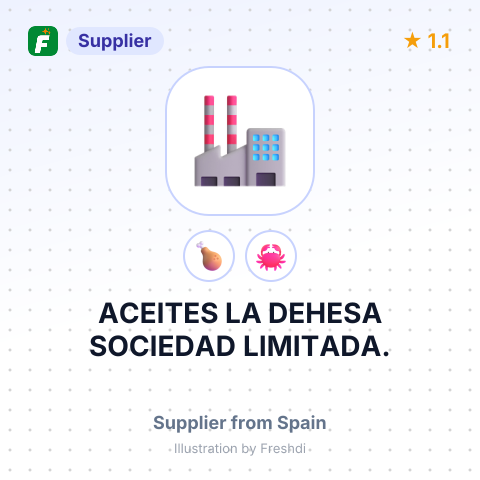 ACEITES LA DEHESA SOCIEDAD LIMITADA. – summary card, no photo uploaded yet