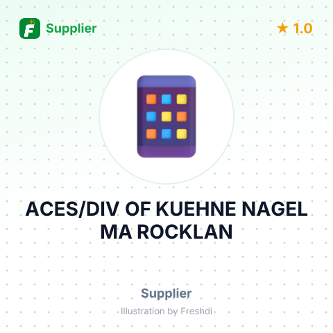 ACES/DIV OF KUEHNE NAGEL MA ROCKLAN – summary card, no photo uploaded yet