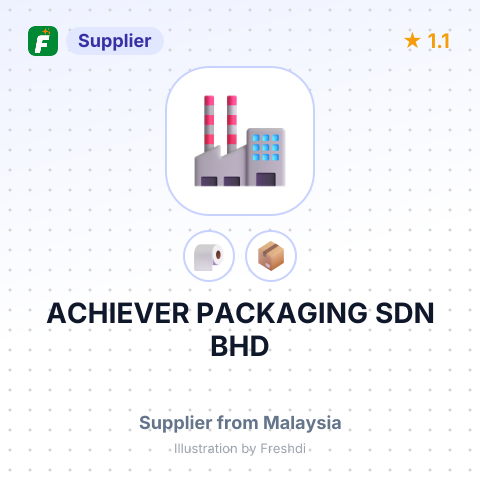 ACHIEVER PACKAGING SDN BHD – summary card, no photo uploaded yet