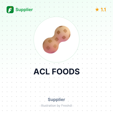 ACL FOODS – summary card, no photo uploaded yet