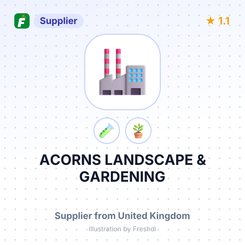 ACORNS LANDSCAPE & GARDENING – summary card, no photo uploaded yet
