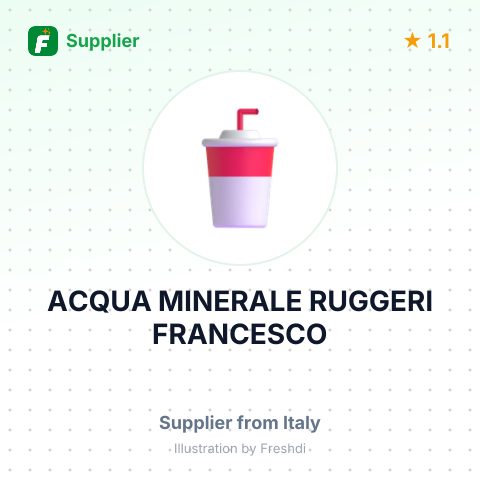 ACQUA MINERALE RUGGERI FRANCESCO – summary card, no photo uploaded yet