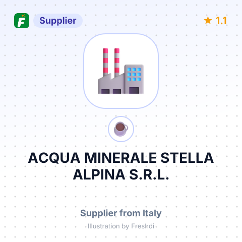 ACQUA MINERALE STELLA ALPINA S.R.L. – summary card, no photo uploaded yet