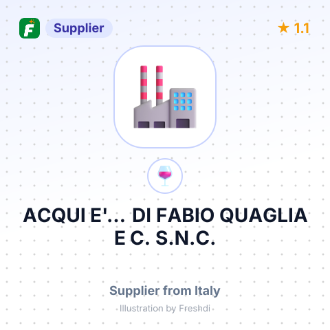 ACQUI E'... DI FABIO QUAGLIA E C. S.N.C. – summary card, no photo uploaded yet
