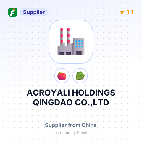 ACROYALI HOLDINGS QINGDAO CO.,LTD – summary card, no photo uploaded yet