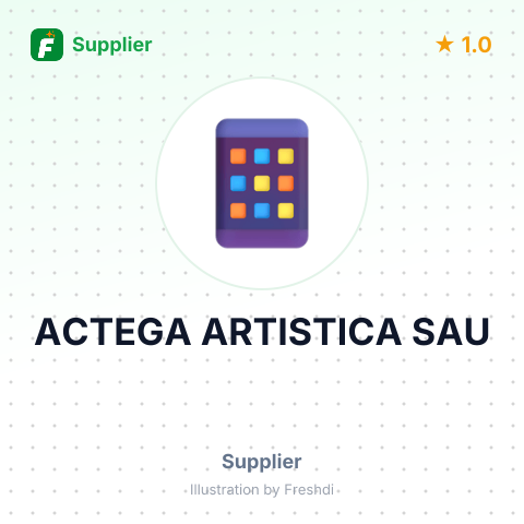 ACTEGA ARTISTICA SAU – summary card, no photo uploaded yet