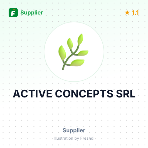 ACTIVE CONCEPTS SRL – summary card, no photo uploaded yet