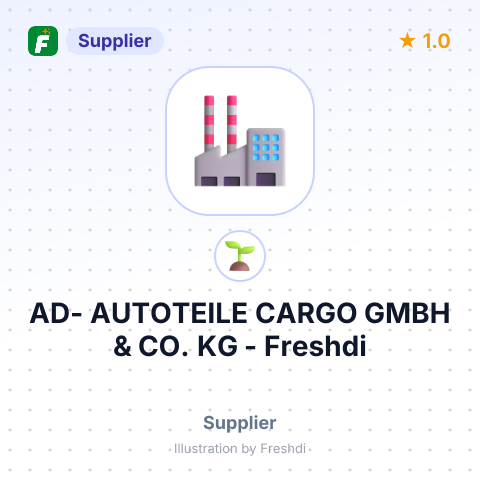 AD- AUTOTEILE CARGO GMBH & CO. KG – summary card, no photo uploaded yet