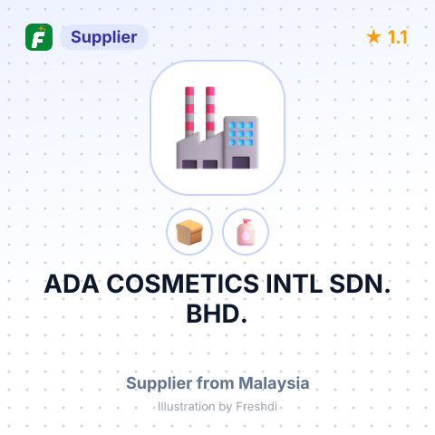 ADA COSMETICS INTL SDN. BHD. – summary card, no photo uploaded yet