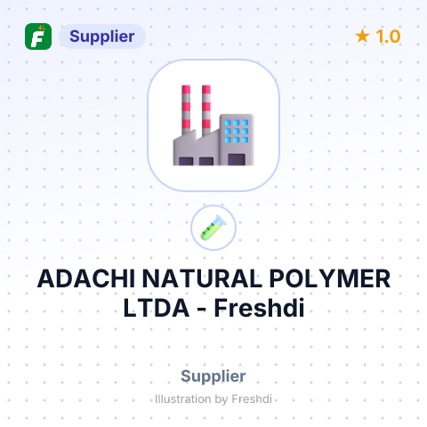 ADACHI NATURAL POLYMER LTDA – summary card, no photo uploaded yet