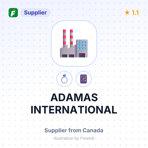 ADAMAS INTERNATIONAL – summary card, no photo uploaded yet
