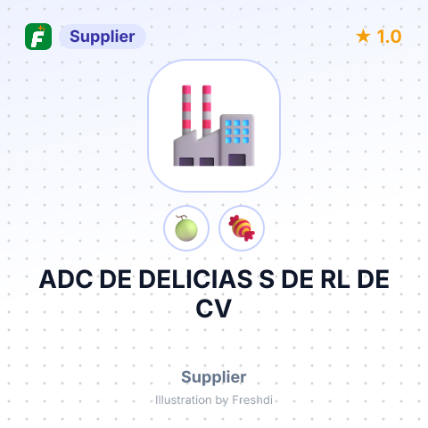 ADC DE DELICIAS S DE RL DE CV – summary card, no photo uploaded yet