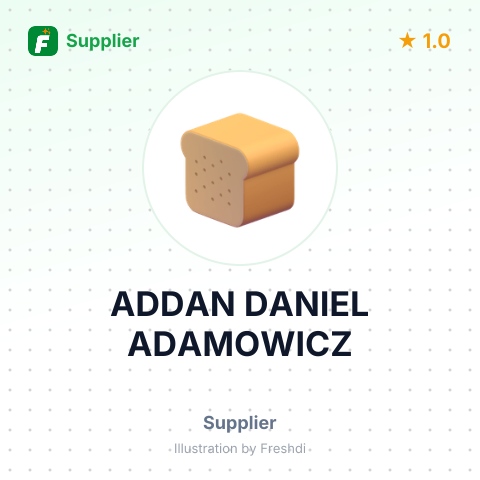 ADDAN DANIEL ADAMOWICZ – summary card, no photo uploaded yet