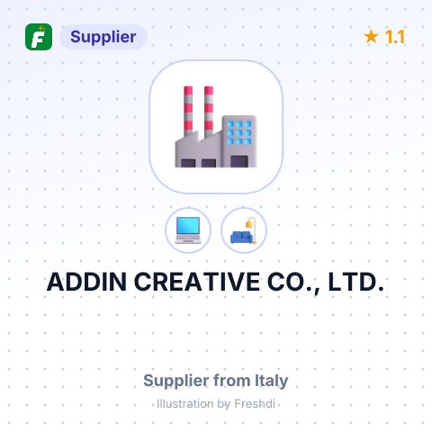 ADDIN CREATIVE CO., LTD. – summary card, no photo uploaded yet