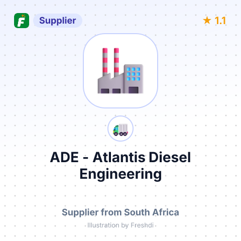 ADE - Atlantis Diesel Engineering – summary card, no photo uploaded yet