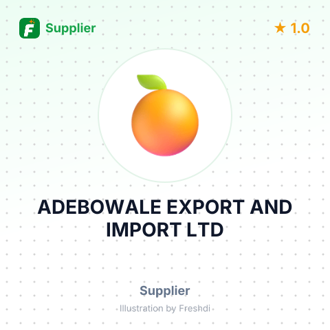 ADEBOWALE EXPORT AND IMPORT LTD – summary card, no photo uploaded yet