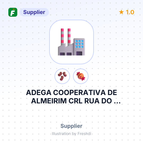 ADEGA COOPERATIVA DE ALMEIRIM CRL RUA DO MATADOURO MUNICIPAL – summary card, no photo uploaded yet