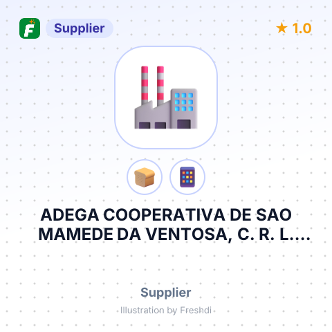 ADEGA COOPERATIVA DE SAO MAMEDE DA VENTOSA, C. R. L. ЧЕРЕЗ ЛТ ЛОЖИК, ЛИТВА – summary card, no photo uploaded yet