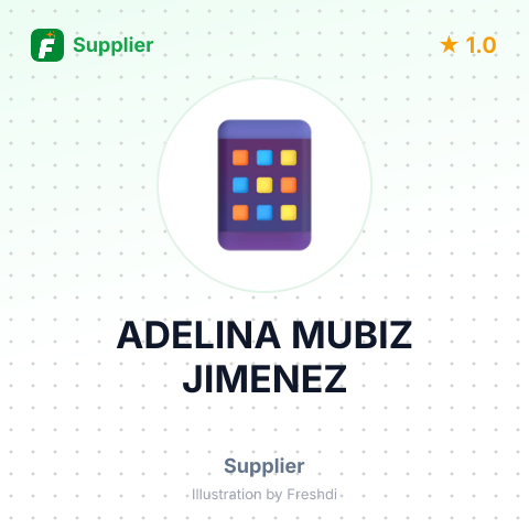 ADELINA MUBIZ JIMENEZ – summary card, no photo uploaded yet