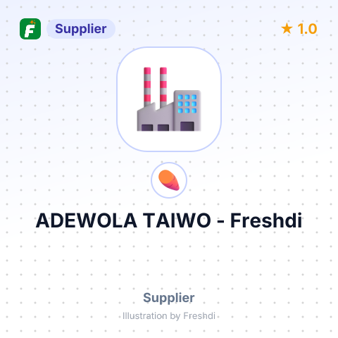 ADEWOLA TAIWO – summary card, no photo uploaded yet