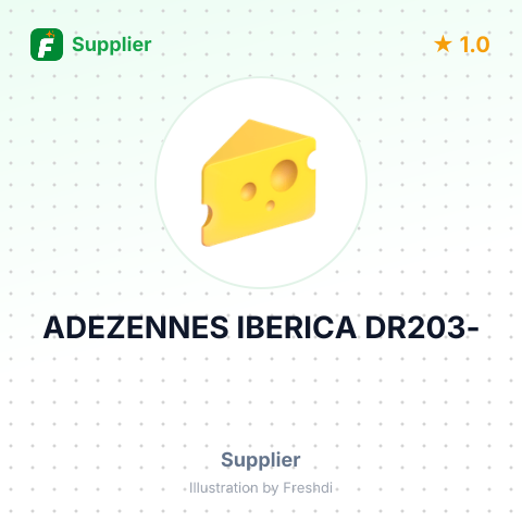 ADEZENNES IBERICA DR203- – summary card, no photo uploaded yet