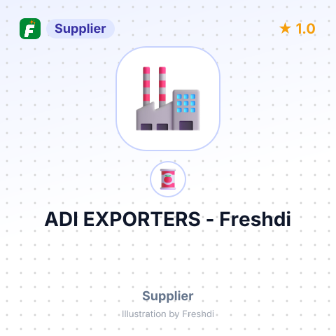 ADI EXPORTERS – summary card, no photo uploaded yet