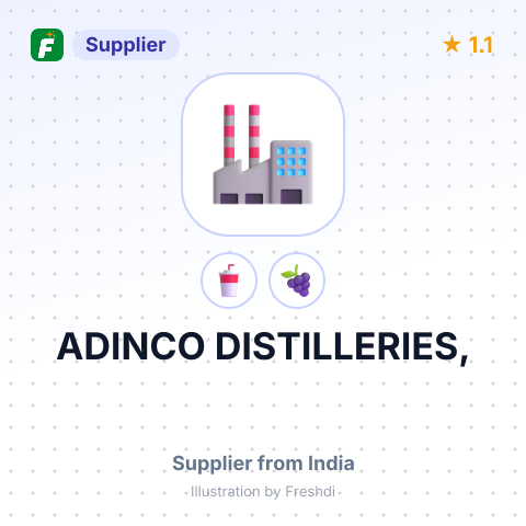 ADINCO DISTILLERIES, – summary card, no photo uploaded yet