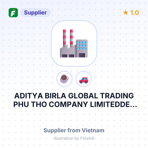 ADITYA BIRLA GLOBAL TRADING PHU THO COMPANY LIMITEDDEP HAMLET VAN LUONG COMMUNE TAN SON DISTRICT PHU THO PROVINCE VIE – summary card, no photo uploaded yet