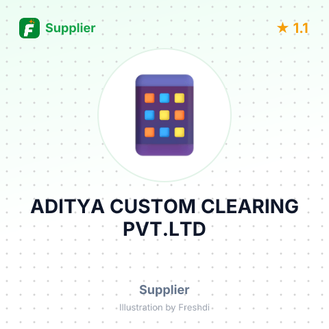 ADITYA CUSTOM CLEARING PVT.LTD – summary card, no photo uploaded yet