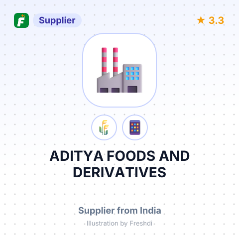 ADITYA FOODS AND DERIVATIVES – summary card, no photo uploaded yet