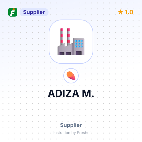 ADIZA M. – summary card, no photo uploaded yet