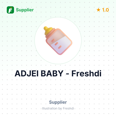 ADJEI BABY – summary card, no photo uploaded yet
