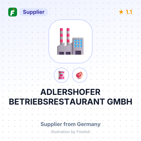 ADLERSHOFER BETRIEBSRESTAURANT GMBH – summary card, no photo uploaded yet