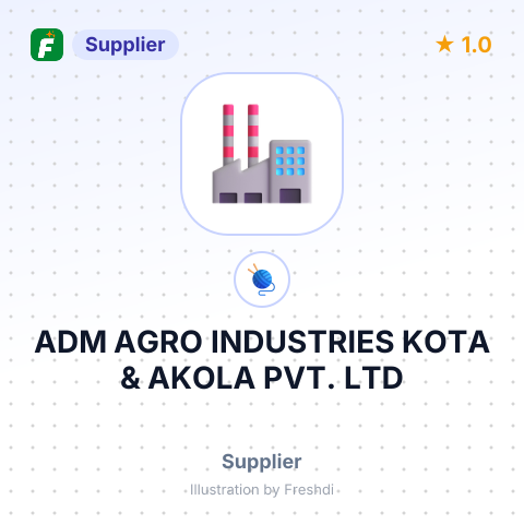 ADM AGRO INDUSTRIES KOTA & AKOLA PVT. LTD – summary card, no photo uploaded yet