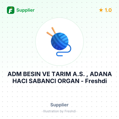 ADM BESIN VE TARIM A.S. , ADANA HACI SABANCI ORGAN – summary card, no photo uploaded yet