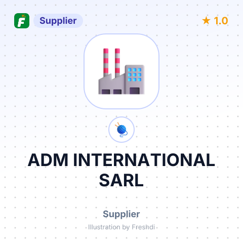 ADM INTERNATIONAL SARL – summary card, no photo uploaded yet