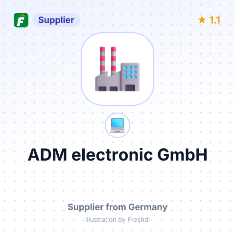 ADM electronic GmbH – summary card, no photo uploaded yet