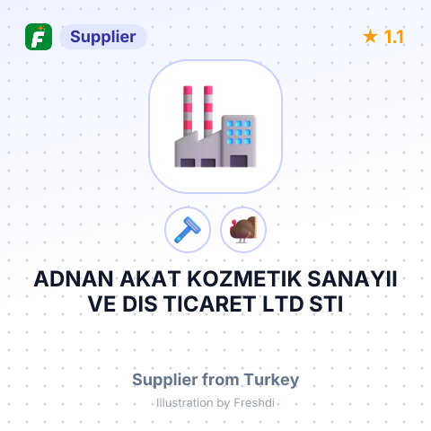ADNAN AKAT KOZMETIK SANAYII VE DIS TICARET LTD STI – summary card, no photo uploaded yet