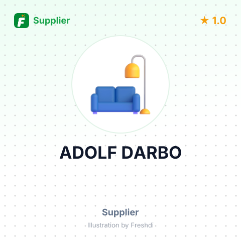 ADOLF DARBO – summary card, no photo uploaded yet