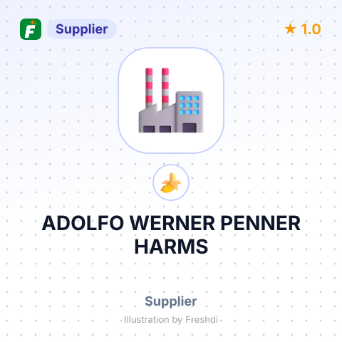 ADOLFO WERNER PENNER HARMS – summary card, no photo uploaded yet